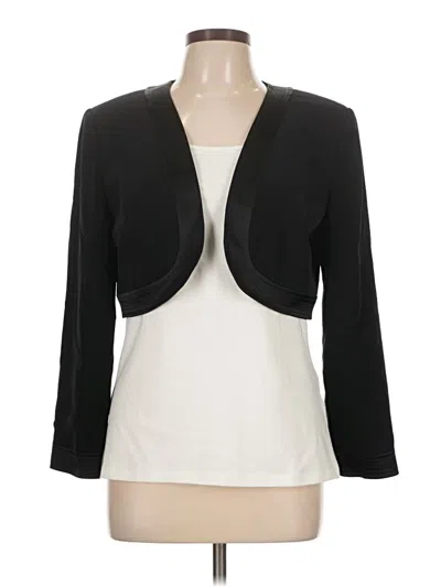 Pre-owned Oleg Cassini Kimono In Black