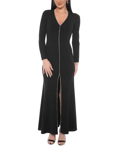 Oleg Cassini Maxi Dress In Black