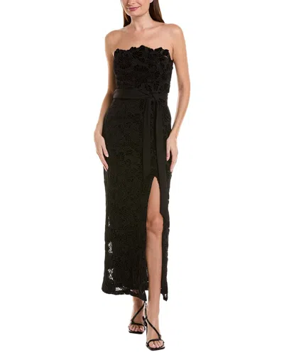 Oleg Cassini Maxi Dress In Black