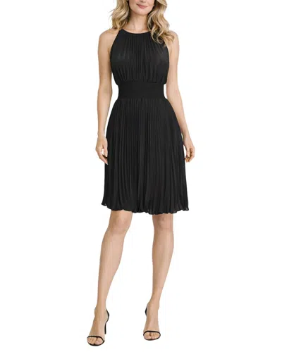 Oleg Cassini Mini Dress In Black