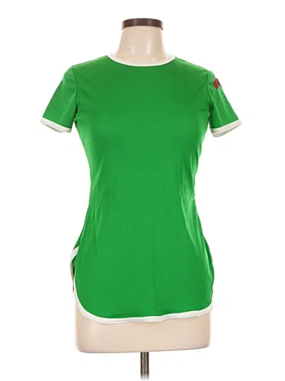 Pre-owned Oleg Cassini Short Sleeve T-shirt In Green