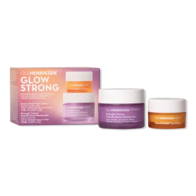 Olehenriksen Glow Strong Mini Moisturizer + Eye Cream Duo