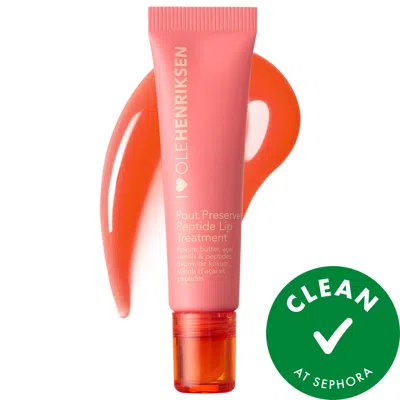 Olehenriksen Pout Preserve Chillers Peptide Lip Treatment Grenada Guava 0.4oz/12ml
