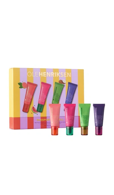 Olehenriksen Passport To Chill Mini Pout Preserve Peptide Lip Set In Transparent