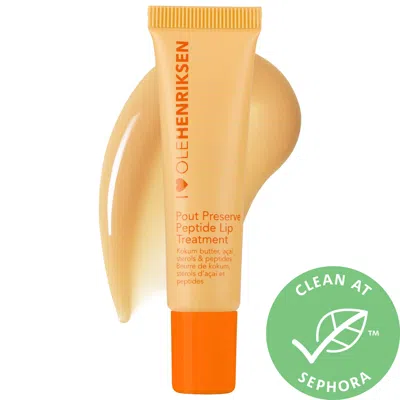 Olehenriksen Pout Preserve Hydrating Peptide Lip Treatment Original .4 oz / 12 ml