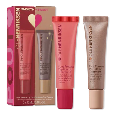 Olehenriksen Smooth + Sweet Pout Preserve Peptide Lip Duo