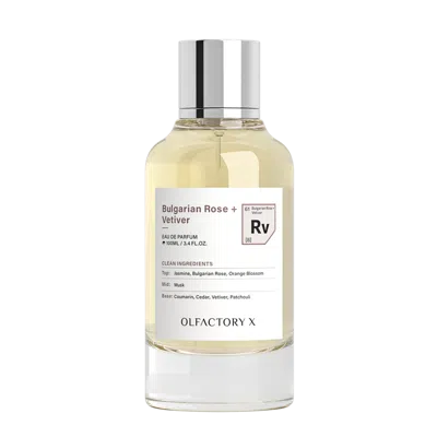 Olfactory X Bulgarian Rose + Vetiver Eau De Parfum
