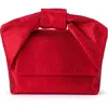 Olga Berg Alinta Hotfix Top Handle Bag In Red