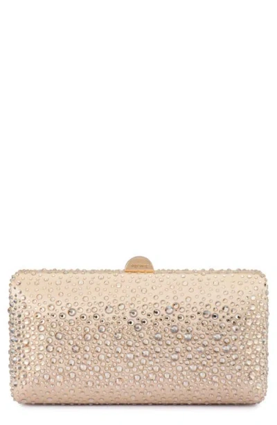 Olga Berg Kira Hotfix Frame Clutch In Neutral