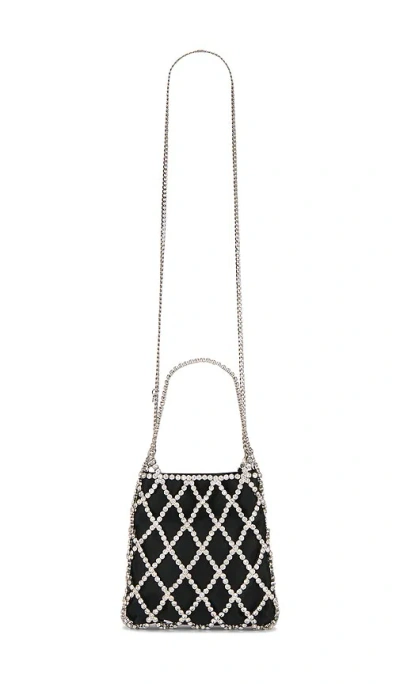 Olga Berg Kit Crystal Cage Bag Â€“ É»‘è‰². Å°ºç � All.