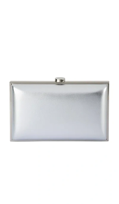 Olga Berg Lucy Metallic Clutch
