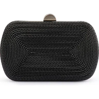 Olga Berg Martina Rope Clutch In Red