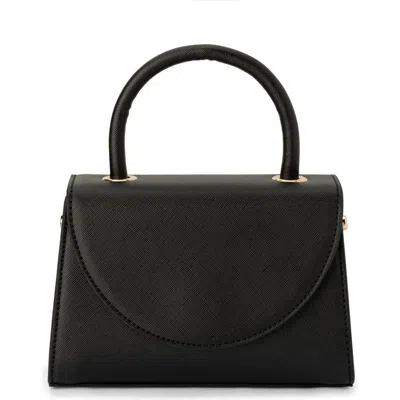 OLGA BERG OLGA BERG SASHA FAUX LEATHER TOP HANDLE BAG