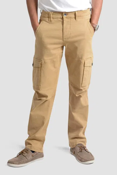 Olgyn Men's Cargo Pant In Khaki In Brown