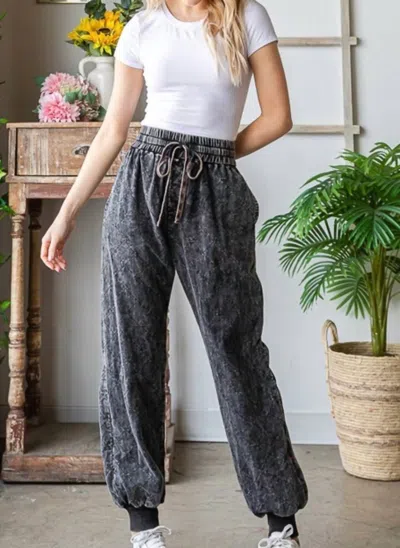 Oli & Hali Easy Living Jogger In Mineral Wash