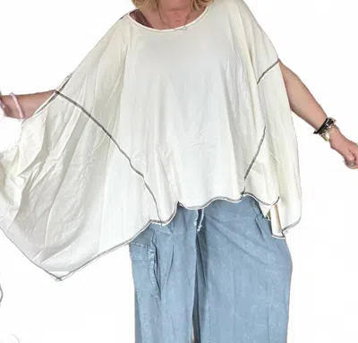 Oli & Hali For The Girls Top In Cream In Neutral