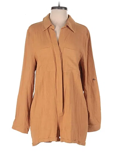 Olia Romper In Brown