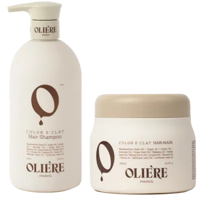 Oliere Paris Color Eclat Cleanse & Repair Hair Care Duo