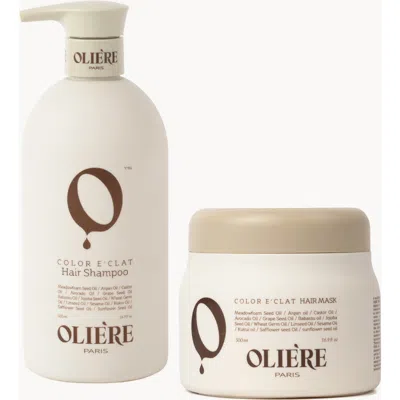 Oliere Paris Color Éclat Cleanse & Repair Hair Care Duo In Transparent