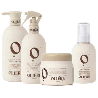 Oliere Paris Color Eclat Repairing Hydrating Color-protecting Hair Care Set