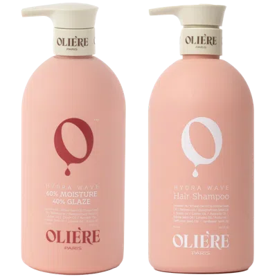 Oliere Paris Hydra Wave Curl-defining Hydrating Styling Hair Care Duo