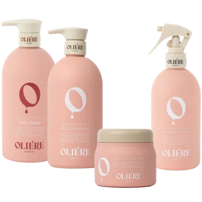 Oliere Paris Hydra Wave Curl-defining Hydrating Styling Hair Care Set