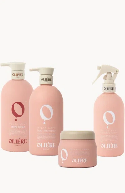 Oliere Paris Hydra Wave Curl-defining Hydrating Styling Hair Care Set $265 Value In Transparent