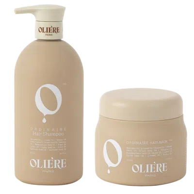 Oliere Paris Ordinaire Nourishing Hydrating Shampoo & Repair Mask Duo