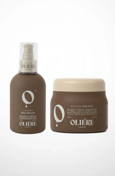 Oliere Paris Valour Repair & Finish Hair Care Duo In Transparent