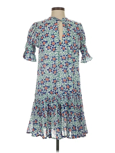 Pre-owned Oliphant Casual Dress In Blue