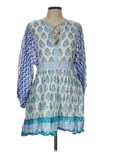 Pre-owned Oliphant Casual Dress In Blue