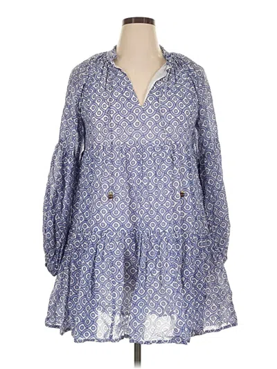Pre-owned Oliphant Casual Dress In Blue