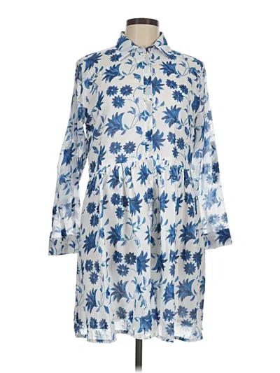 Pre-owned Oliphant Casual Dress In Blue
