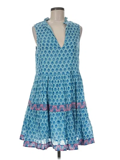 Pre-owned Oliphant Casual Dress In Blue