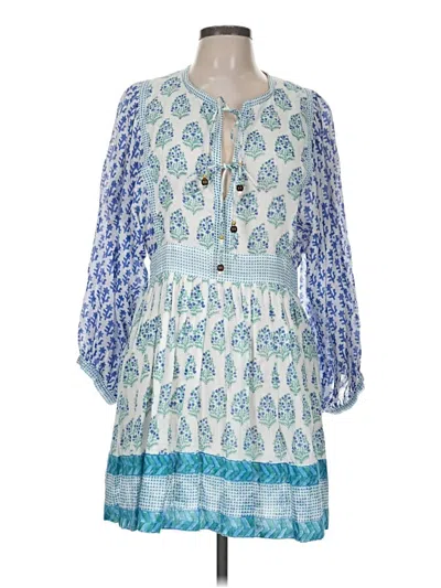 Pre-owned Oliphant Casual Dress In Blue