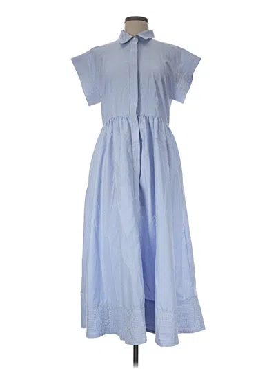 Pre-owned Oliphant Casual Dress In Blue