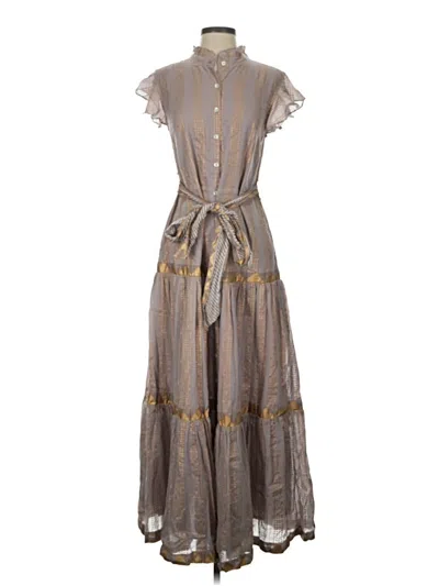 Pre-owned Oliphant Casual Dress In Gray