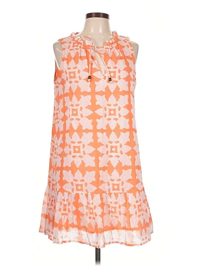 Pre-owned Oliphant Casual Dress In Orange