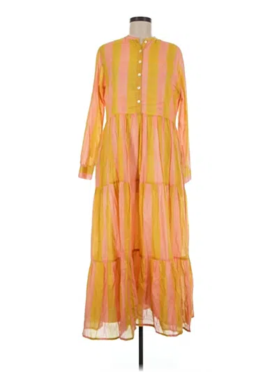 Pre-owned Oliphant Casual Dress In Orange