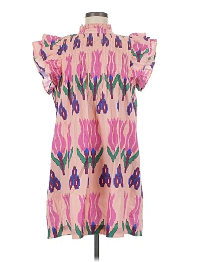 Pre-owned Oliphant Casual Dress In Pink