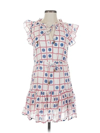 Pre-owned Oliphant Casual Dress In White