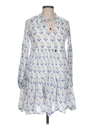 Pre-owned Oliphant Casual Dress In White
