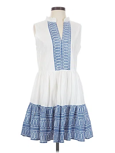 Pre-owned Oliphant Casual Dress In White