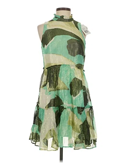 Oliphant Cocktail Dress In Green