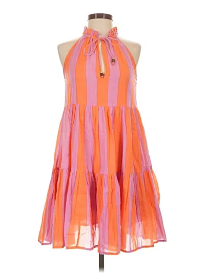 Pre-owned Oliphant Cocktail Dress In Orange