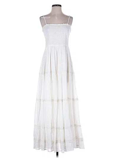 Pre-owned Oliphant Cocktail Dress In White