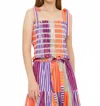 Oliphant Ella Top In Multi In Multi
