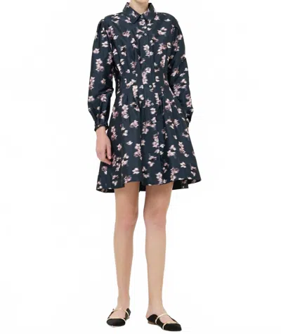 Oliphant Lebombo Elizabeth Dress In Blue In Gray