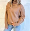 OLIVACEOUS ALPINE FOREST SWEATER IN TAN