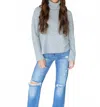 Olivaceous Blake Sweater In Grey In Gray